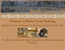 Tablet Screenshot of burkefarms.com